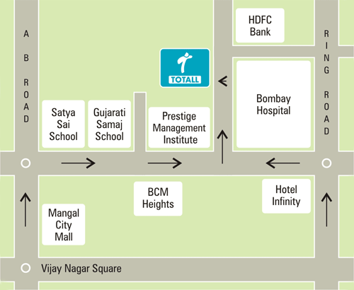 TOTALL location map